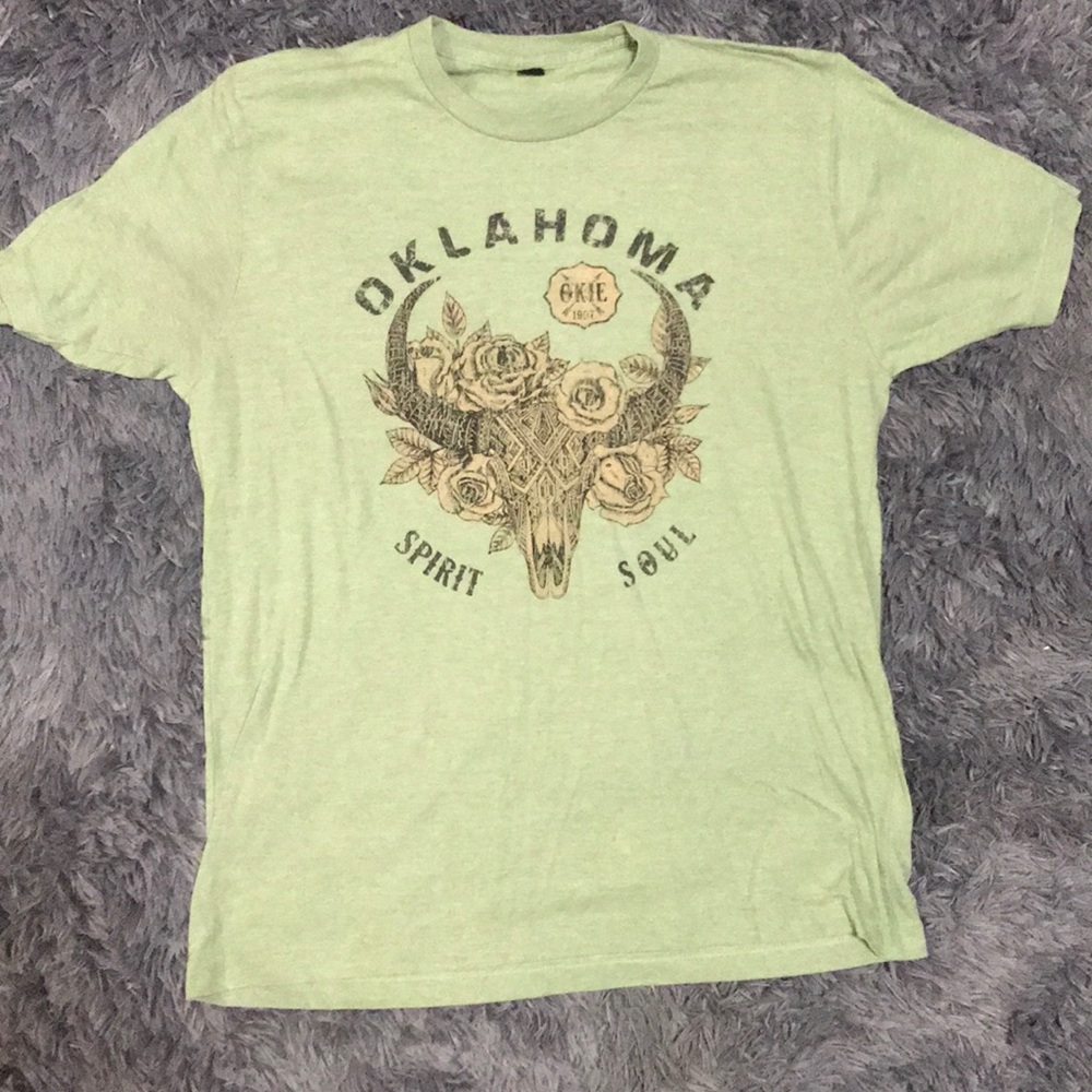 Green Oklahoma Tee